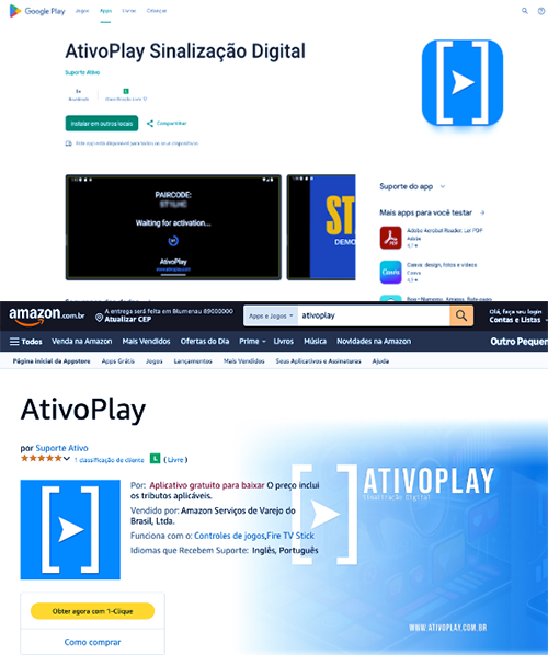 Instalação do app